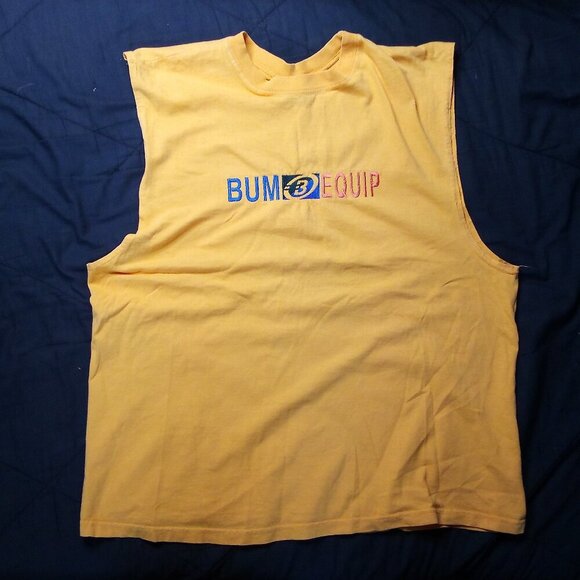 Vintage B.U.M. Equipment Logo Tank Top - Picture 2 of 6